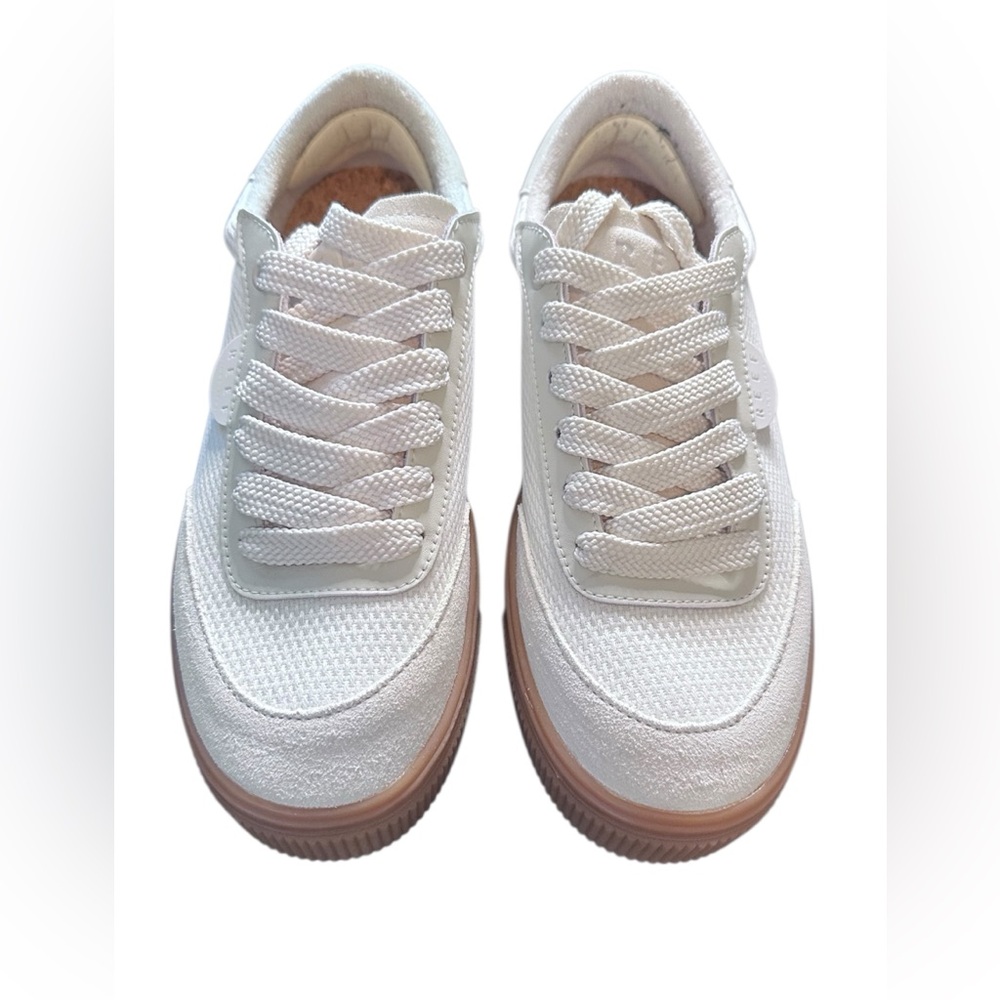 Reef Cream and Brown Platform Sneakers - Picture 5 of 15